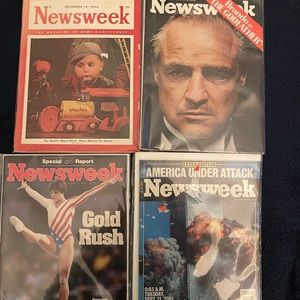 Newsweek magazine lot